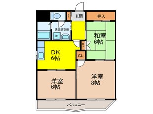 グレース中野の物件間取画像